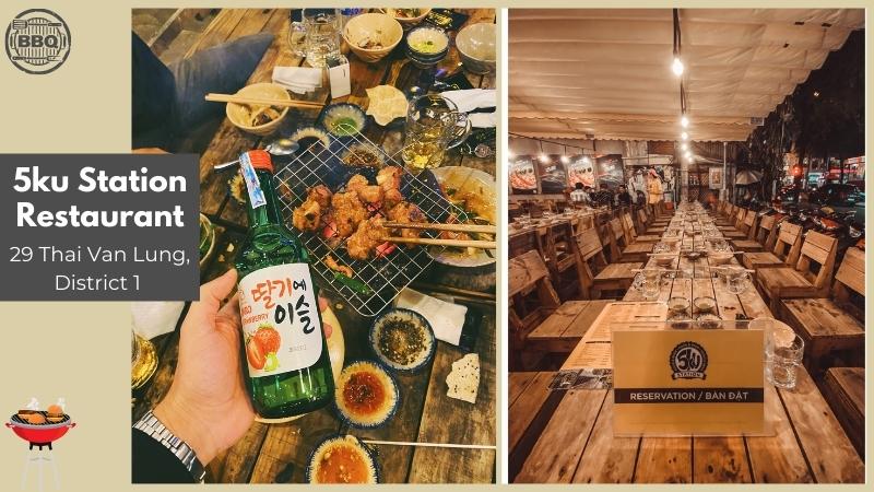 5ku Station Restaurant in Ho Chi Minh
