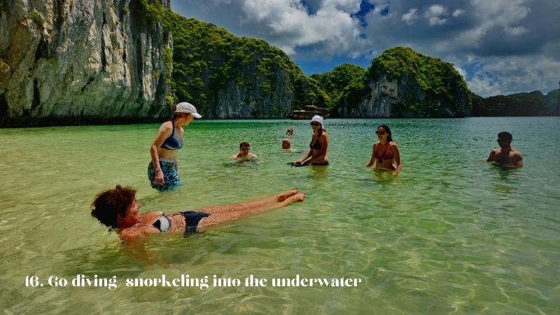 Snorkeling - Best things to do in Halong Bay