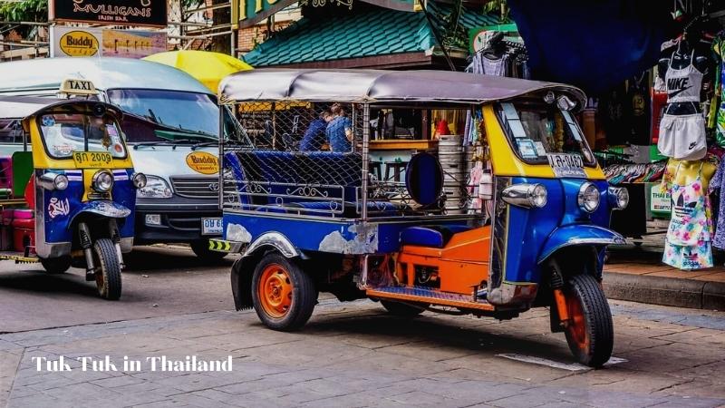 Tuk Tuk in Thailand