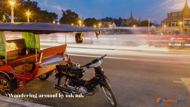Tuk Tuk in Cambodia