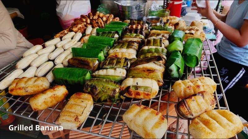 taste grilled banana