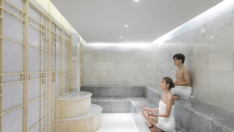 Cold Sauna at Yoko Onsen Quang Hanh