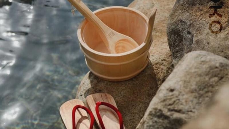Foot Bath at Yoko Onsen Quang Hanh 