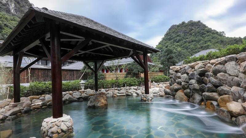 Rock Baths at Yoko Onsen Quang Hanh