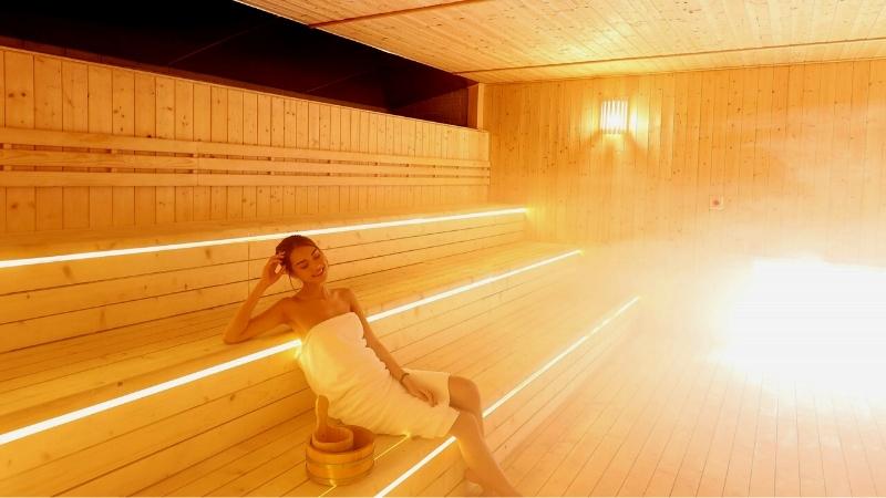 Stadium Sauna at Yoko Onsen Quang Hanh 
