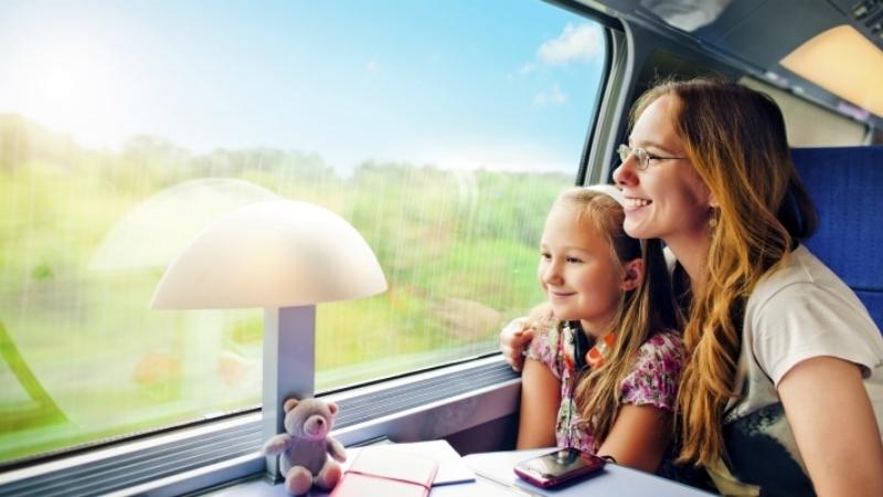 Vietnam train travel with kids