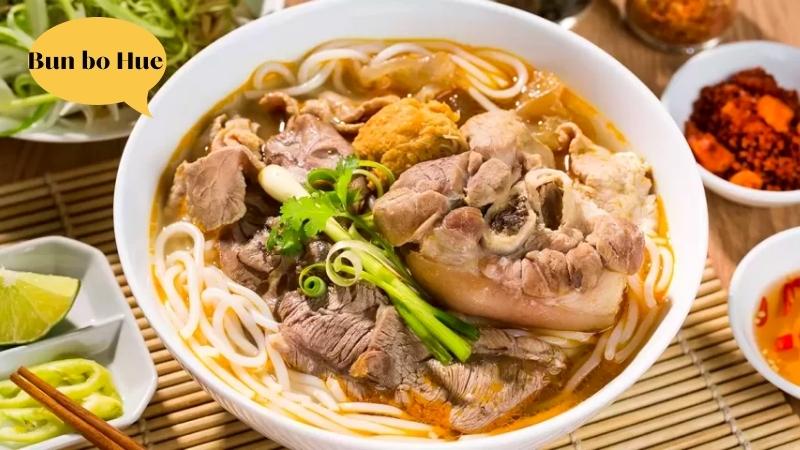 bun bo Hue - must try food in Hue