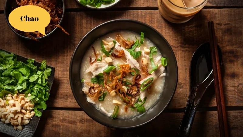 chao - tasty food in Vietnam