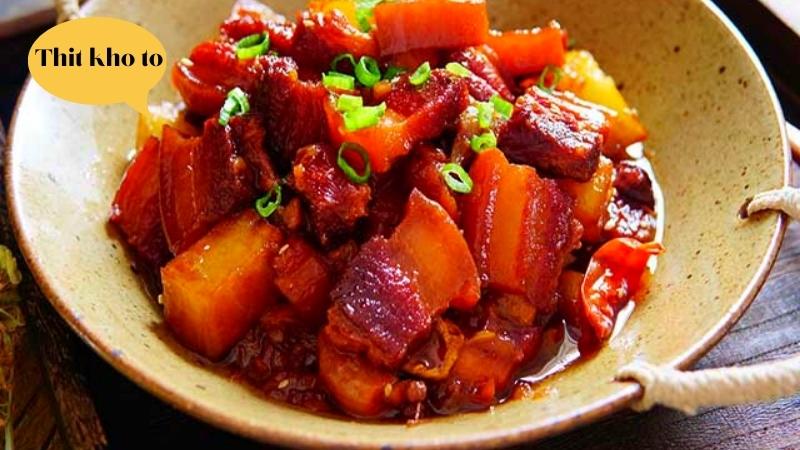 thit kho - best food in Vietnam