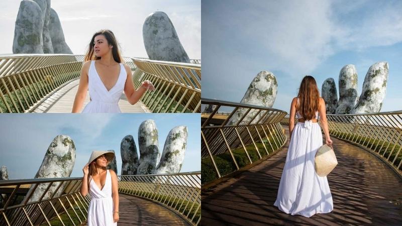 Amazing Solo Photos At Golden Bridge Vietnam