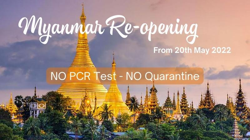 Myanmar reopened for tourism