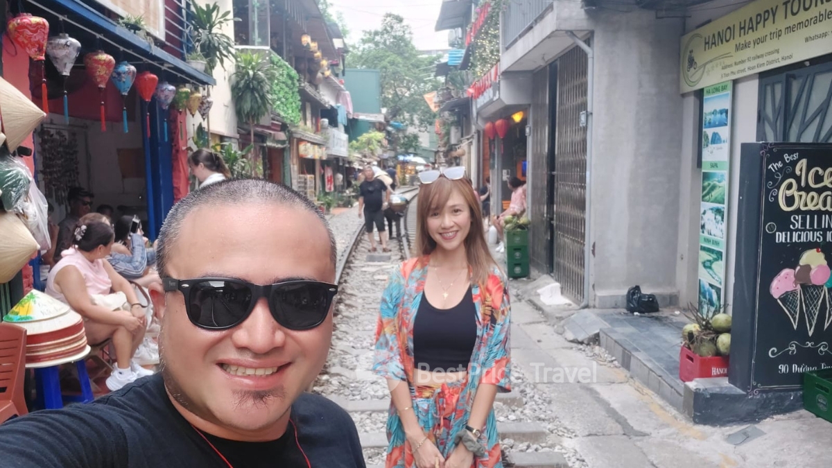 Beautiful Hanoi's Train Street