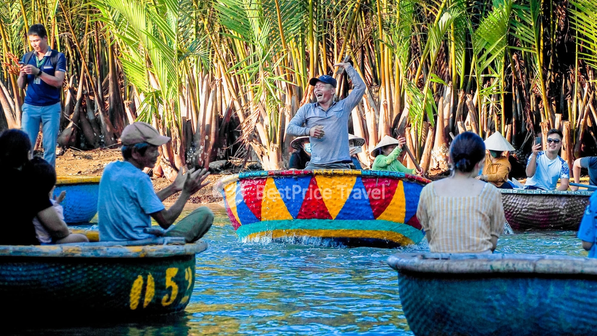 It is fun to visit Cam Thanh coconut village