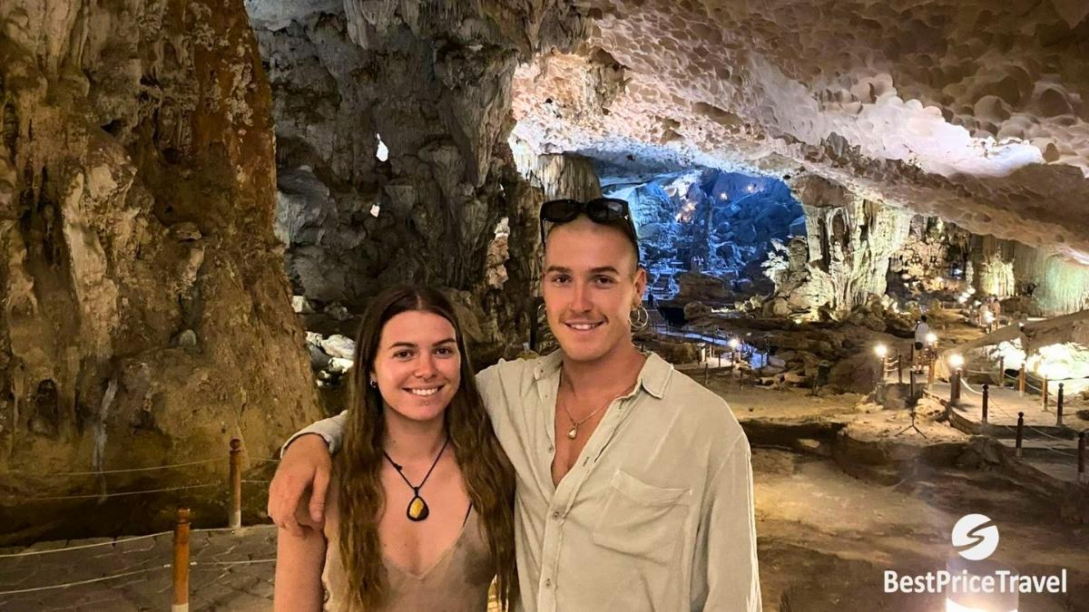 Cave Visiting In Halong Bay Autumn