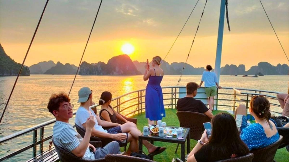 Relaxing On Deck (Image Source Internet)