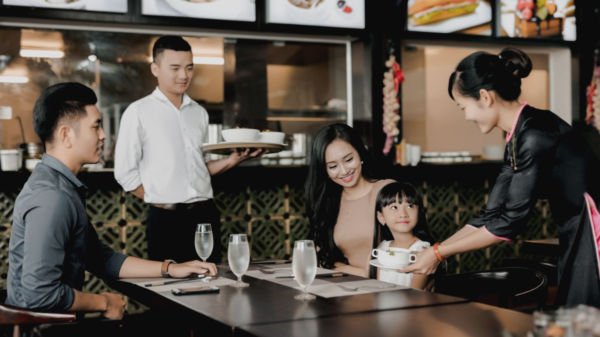 Have A Meal At The Hotel