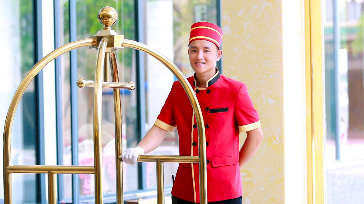 A Friendly Bellman In The Hotel