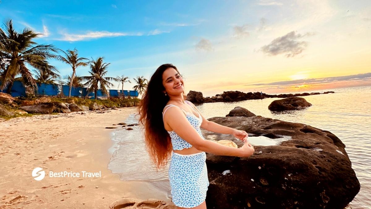 Beautiful Pristine Beach In Phu Quoc