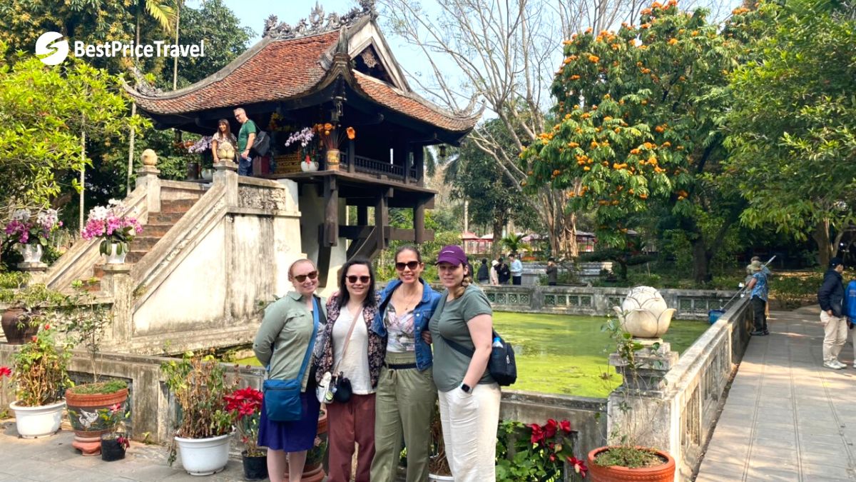 One Pillar Pagoda Resembling A Lotus Blossom, The Symbol Of Purity