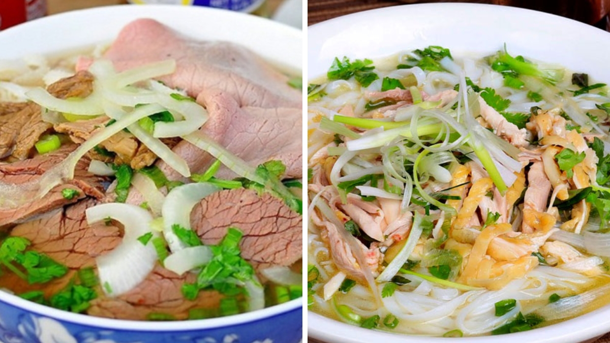 Pho Bo And Pho Ga - 2 Main Kinds Of Pho In Hanoi