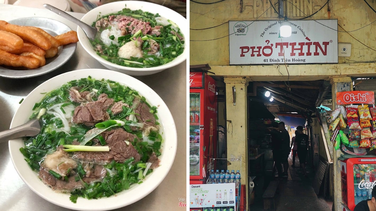 Pho Thin Bo Ho In Dinh Tien Hoang Street