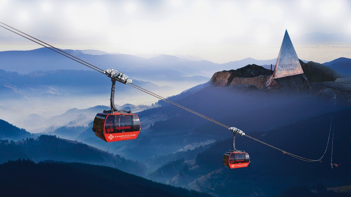 Reach Mount Fancipan Easily By Cable Car