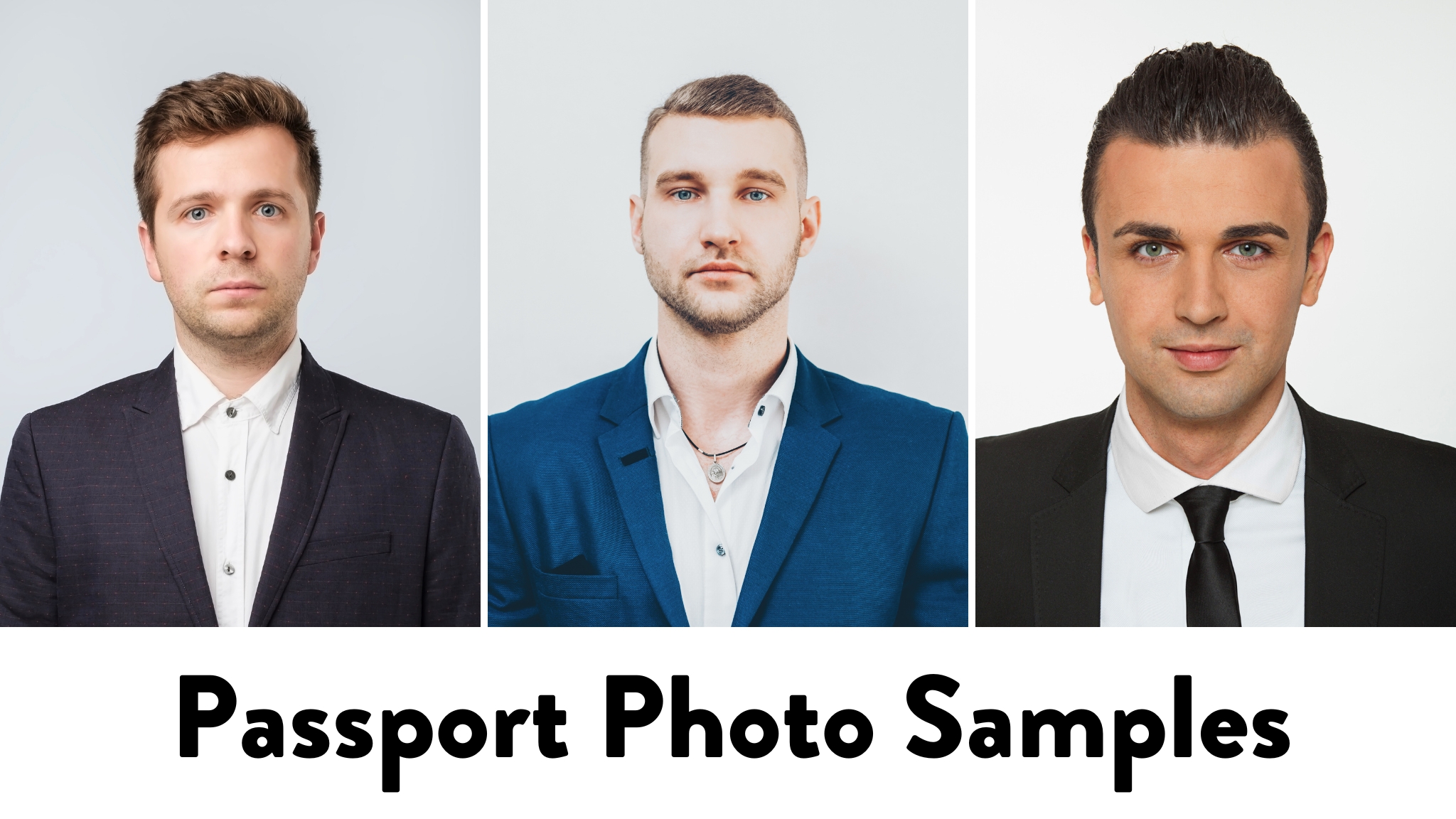 Your passport photo must be high-quality