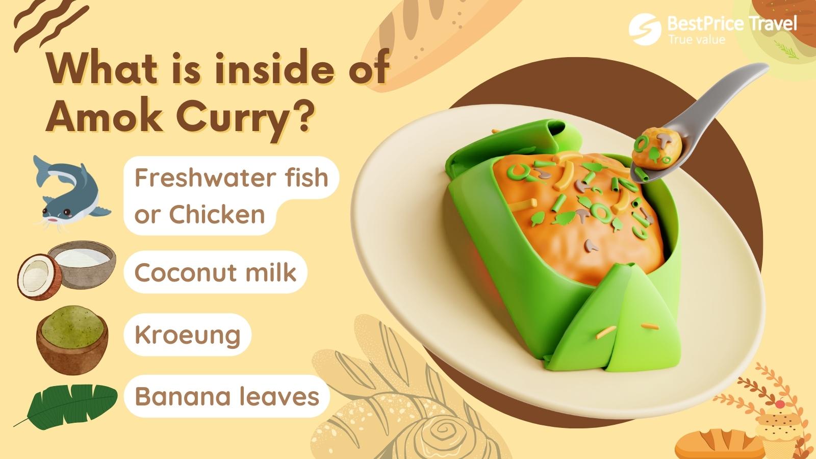 What Is Inside Of Amok Curry