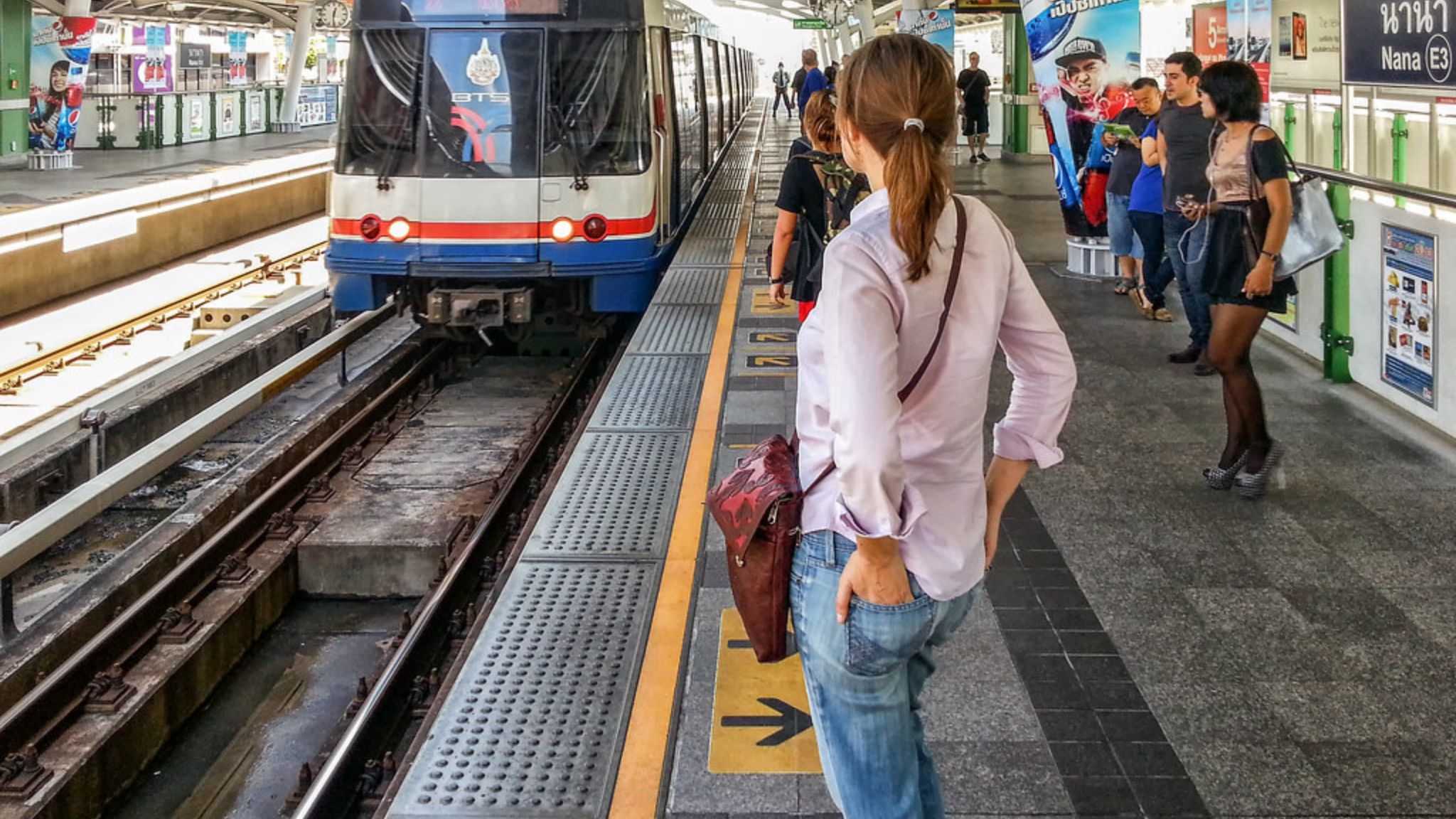 Keep A Safe Distance From The Train