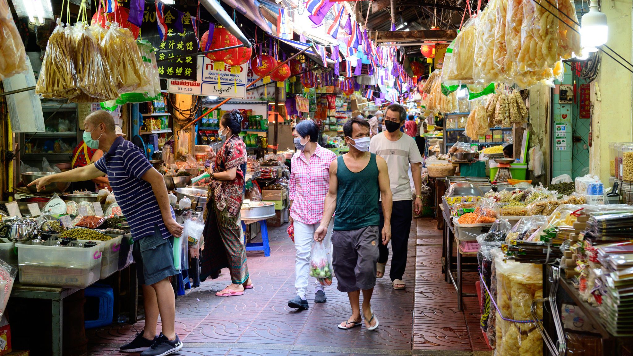 Wander Around The ChinaTown In Thailand