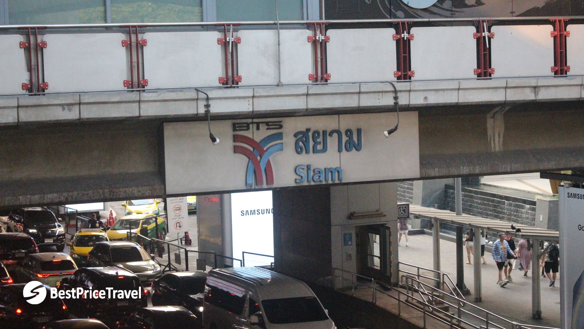 BTS Skytrain The Elevated Rapid Transit System In Bangkok