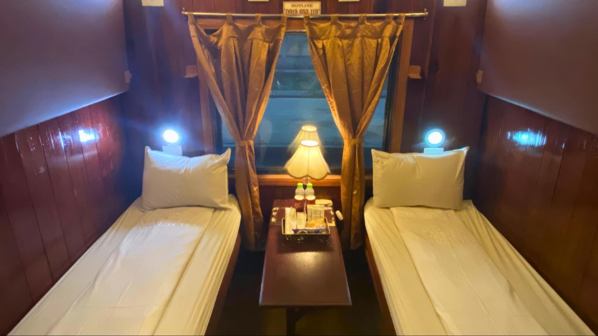 The night train from Hanoi to Lao Cai offers a comfortable transfer