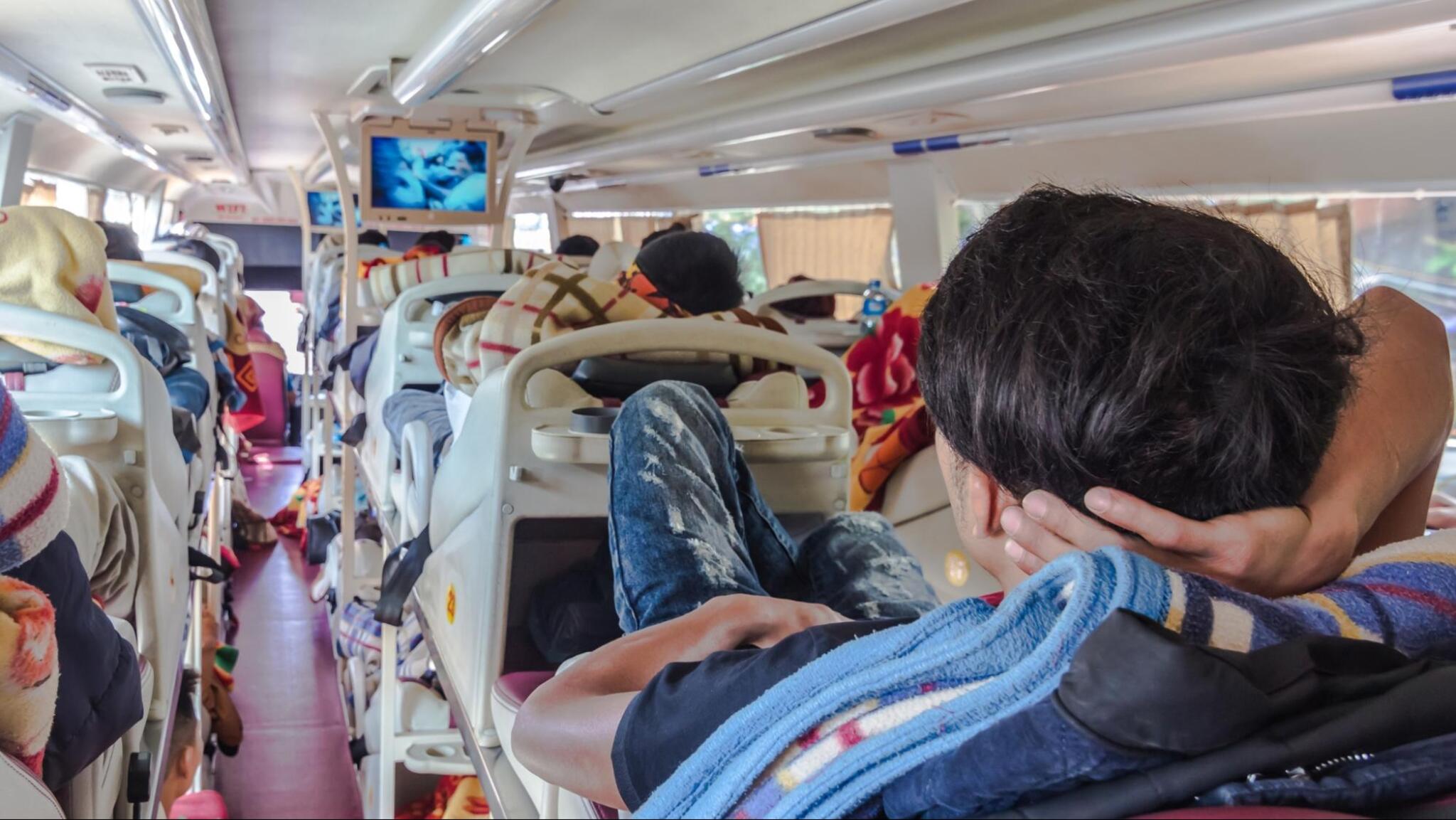 Experience ultimate comfort on Sapa to Halong Bay VIP bus