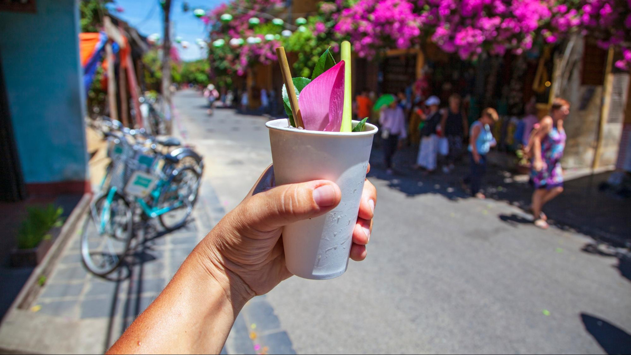Mot is a popular herbal drink in Hoi An