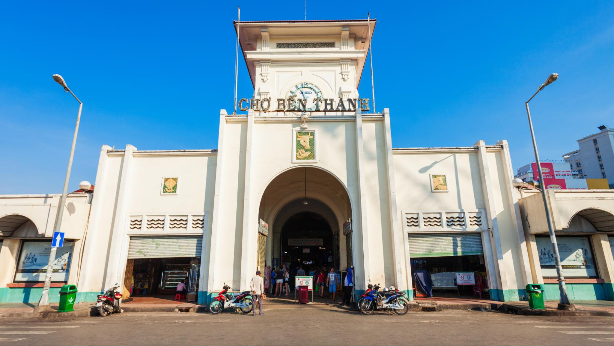 Ben Thanh Market embodies the vibrant energy of Saigon