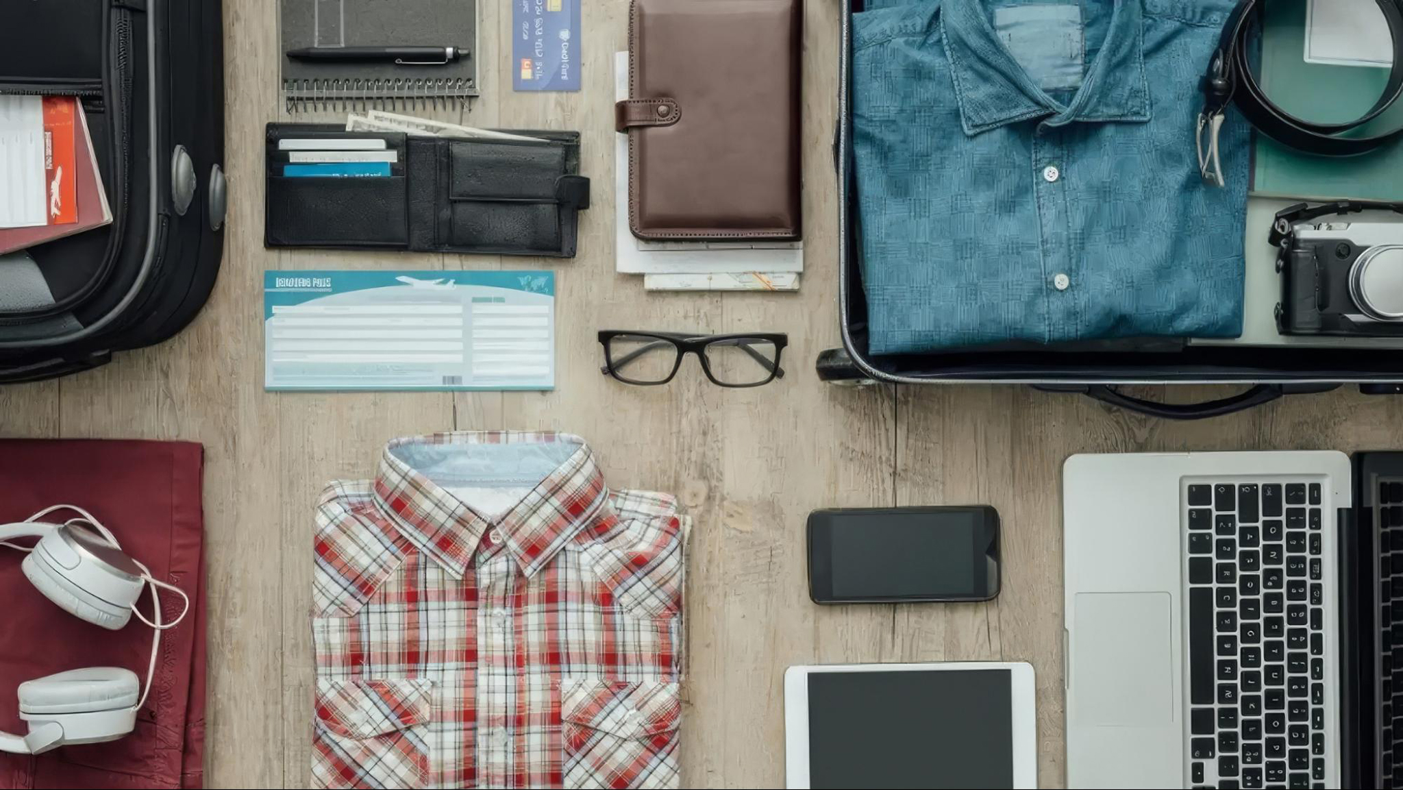 Prepare your luggage carefully before the journey