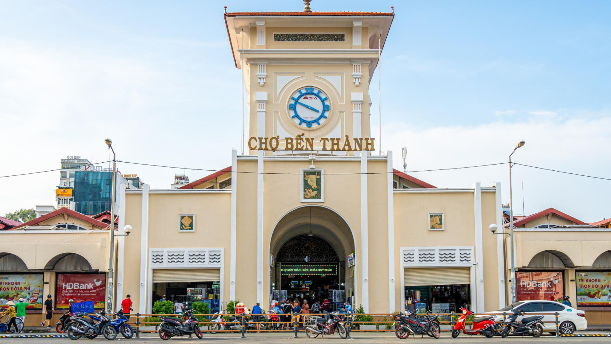Ben Thanh Market is one of the oldest markets in Saigon