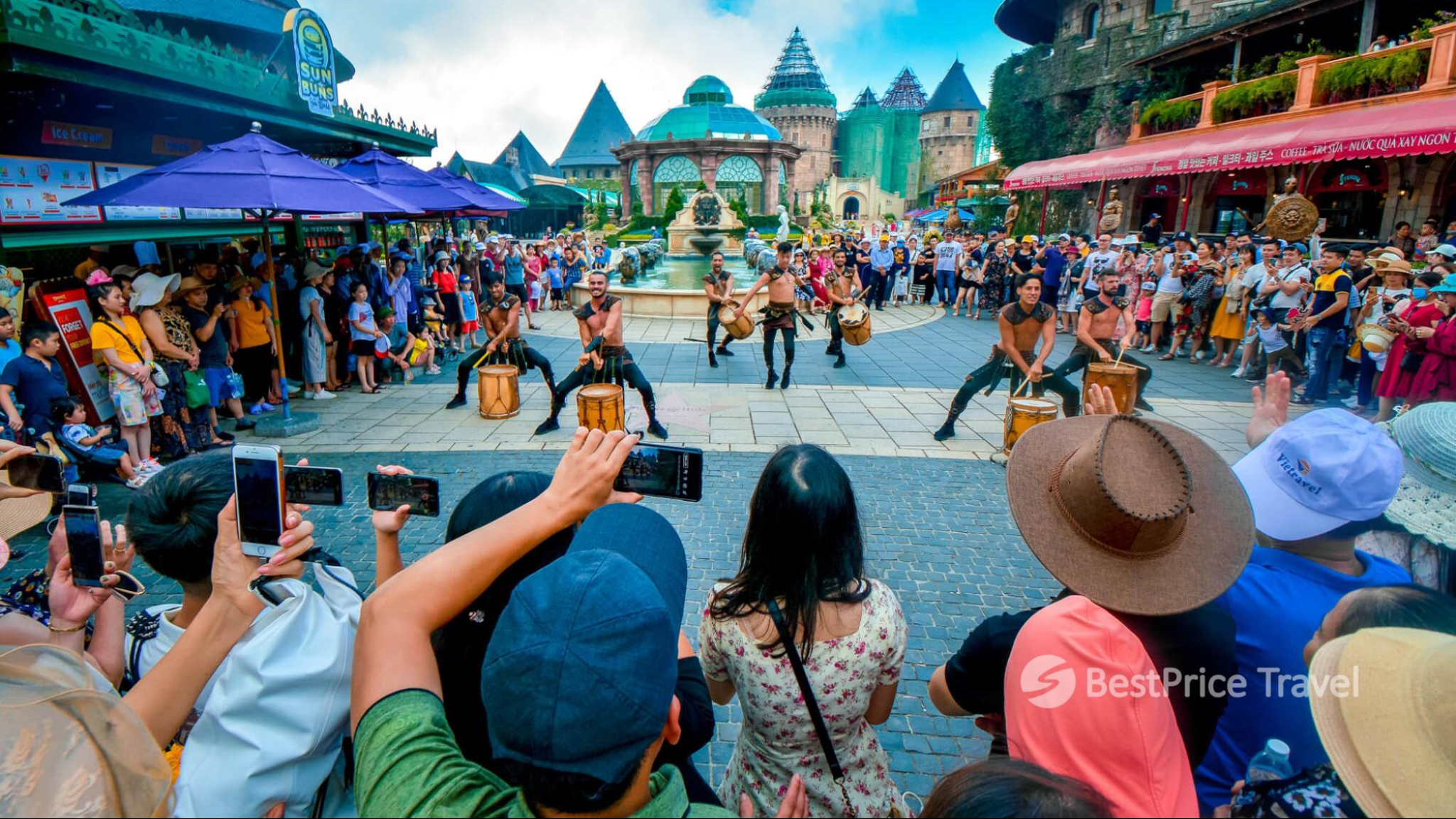 Participate in various fun activities at the Fantasy Park