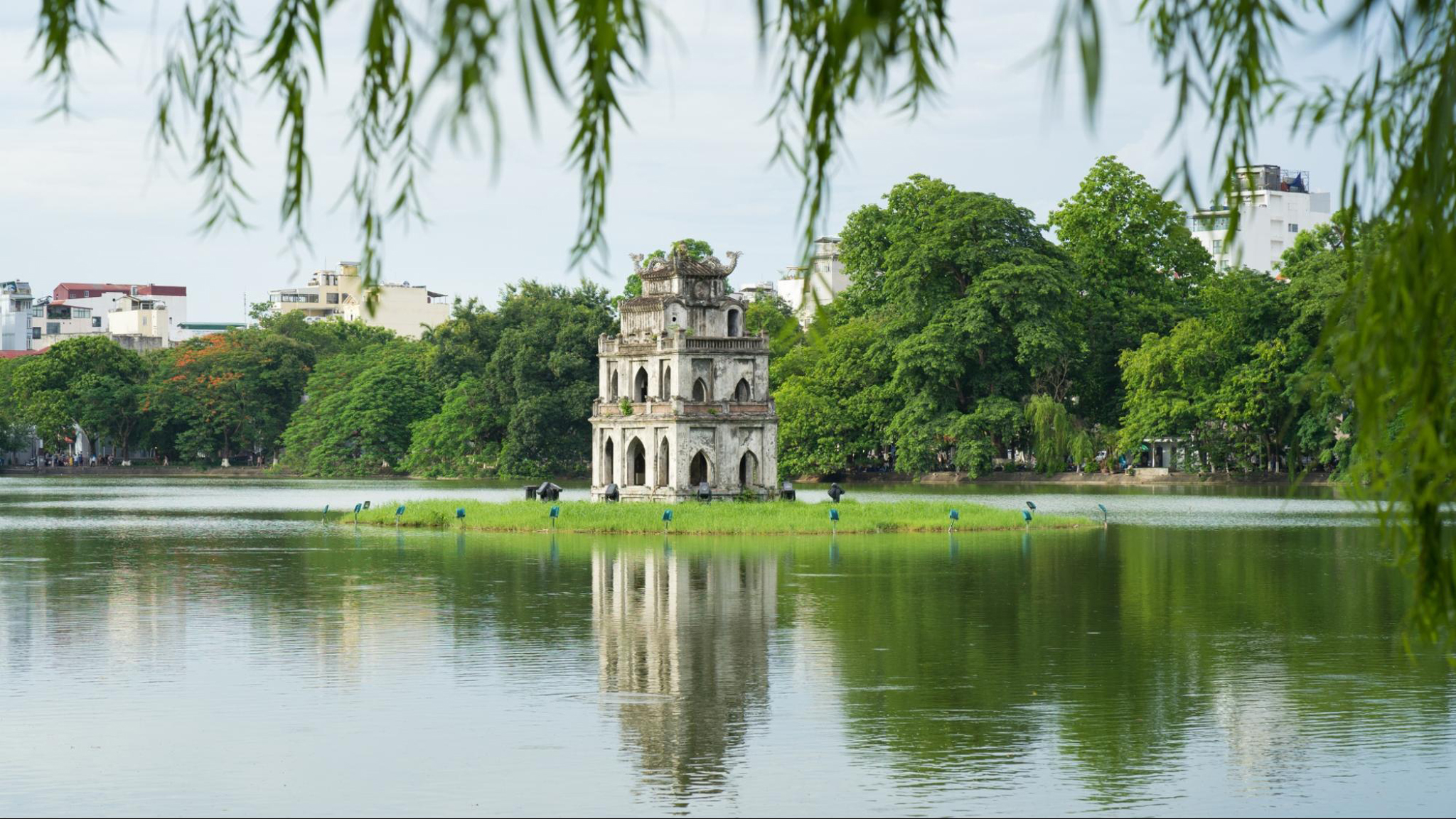 Hoan Kiem Lake is a perfect place for photography and leisurely exploration