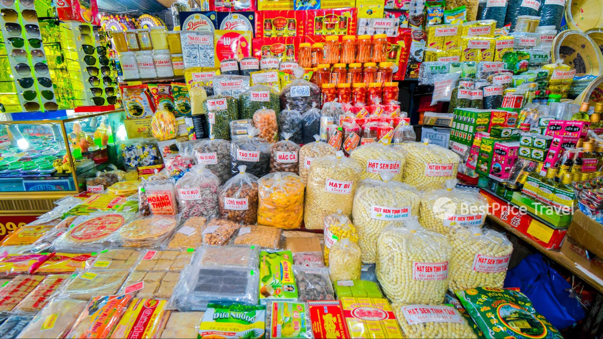 Dong Ba Market is the biggest shopping center in Hue
