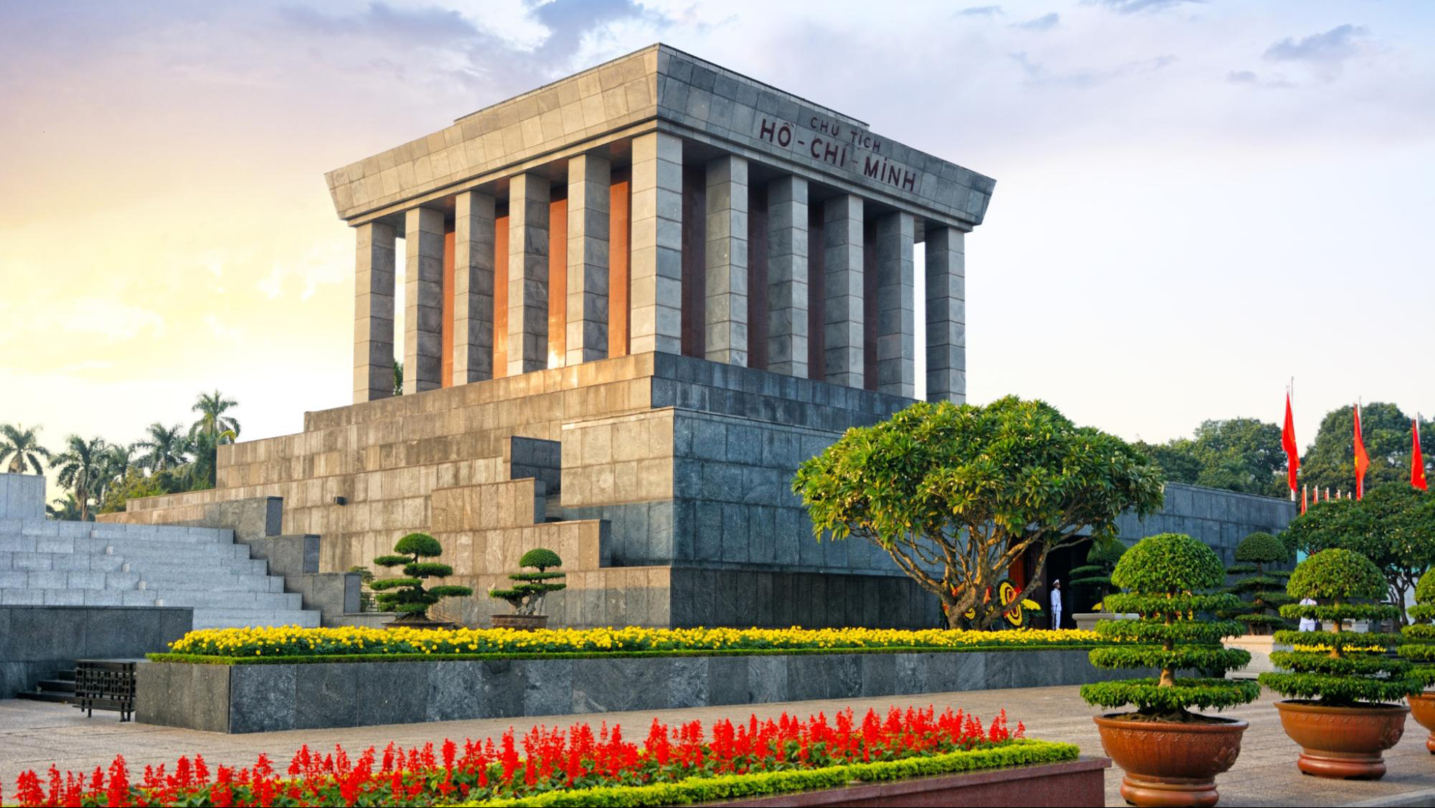 Ho Chi Minh Mausoleum is the resting place of President Ho Chi Minh