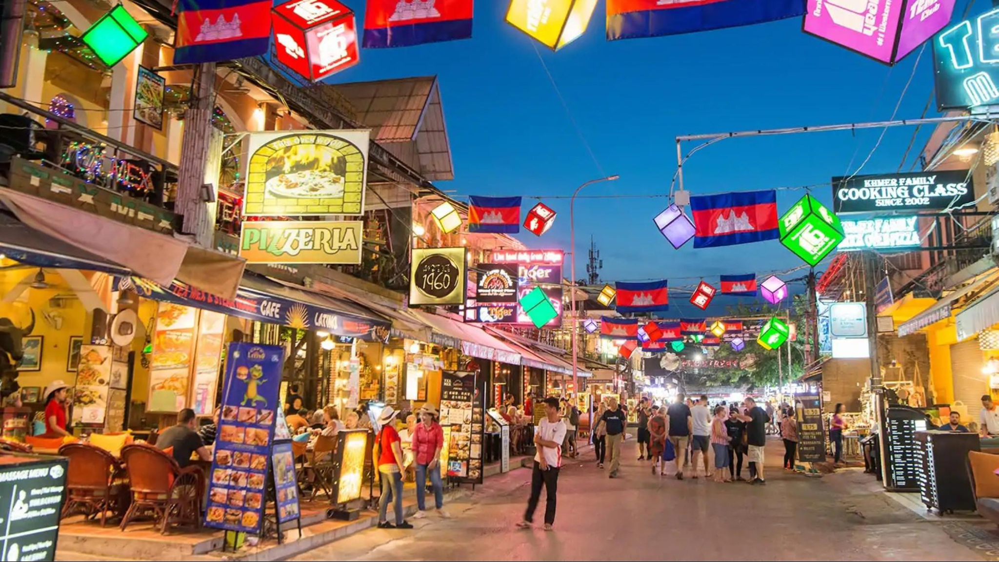 Angkor Night Market, founded in 2007, aims to preserve traditional Khmer culture