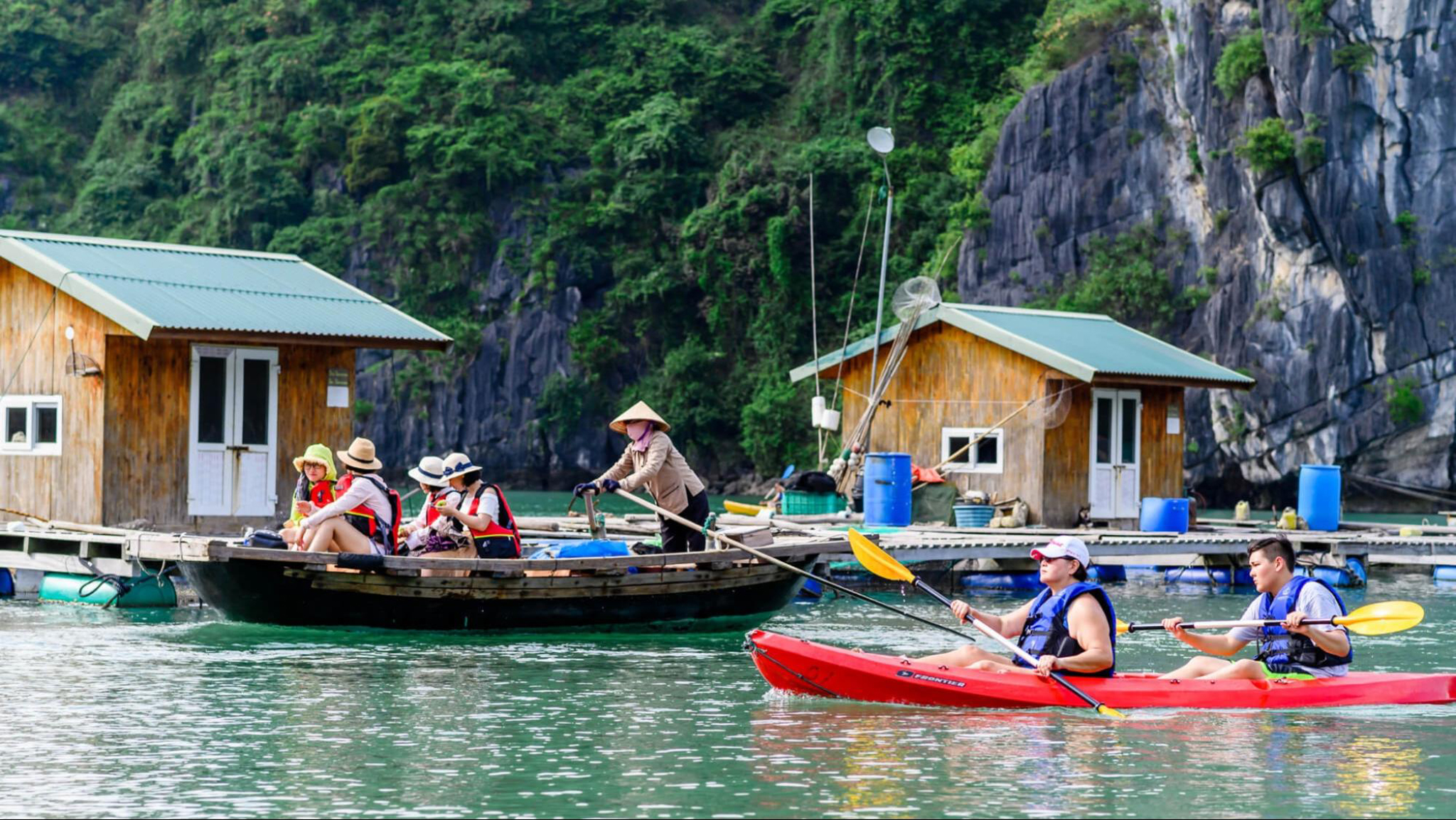 Immerse yourself in the picturesque landscape of Halong Bay