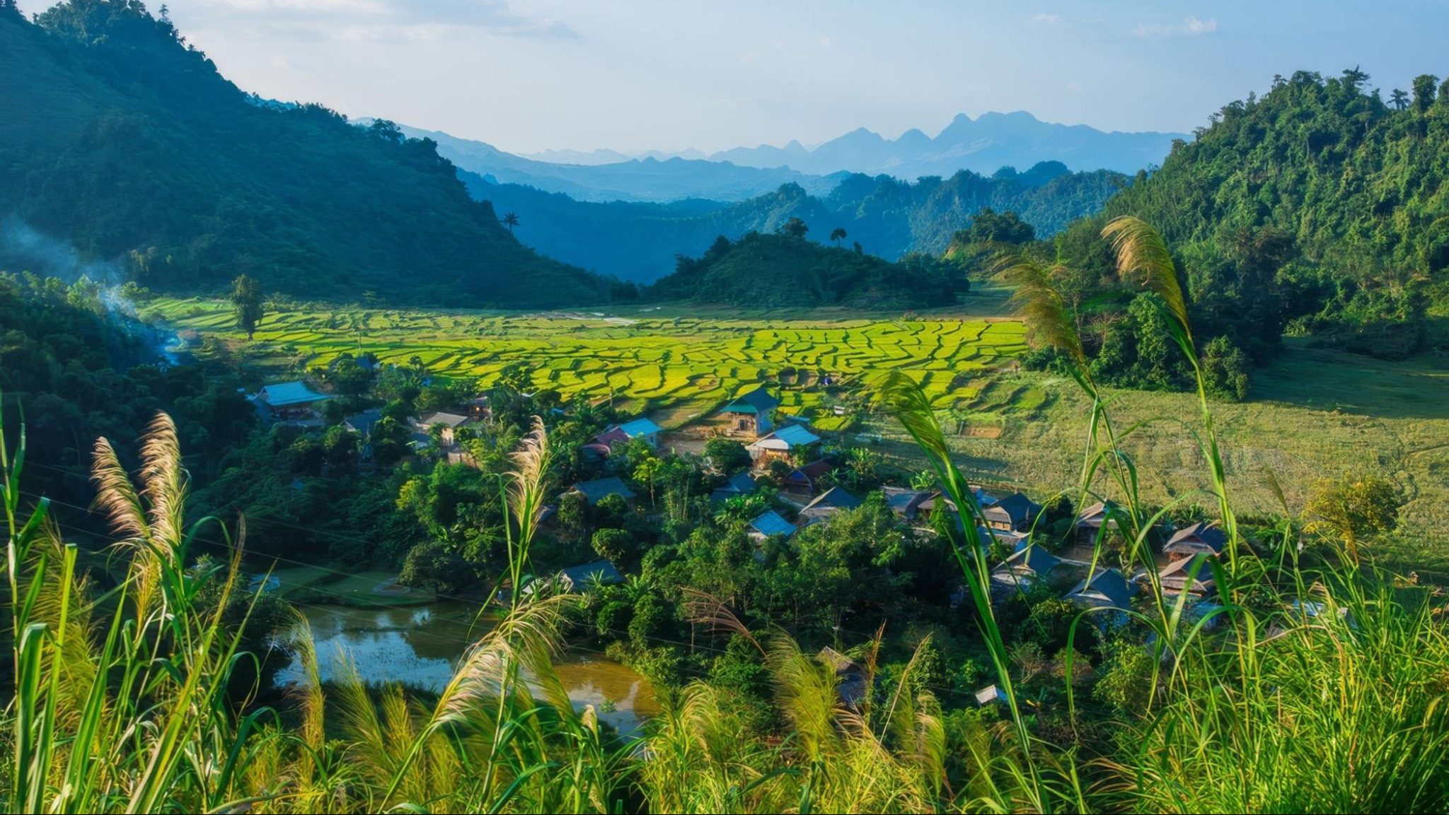 The serene beauty of Mai Chau is a sight to behold