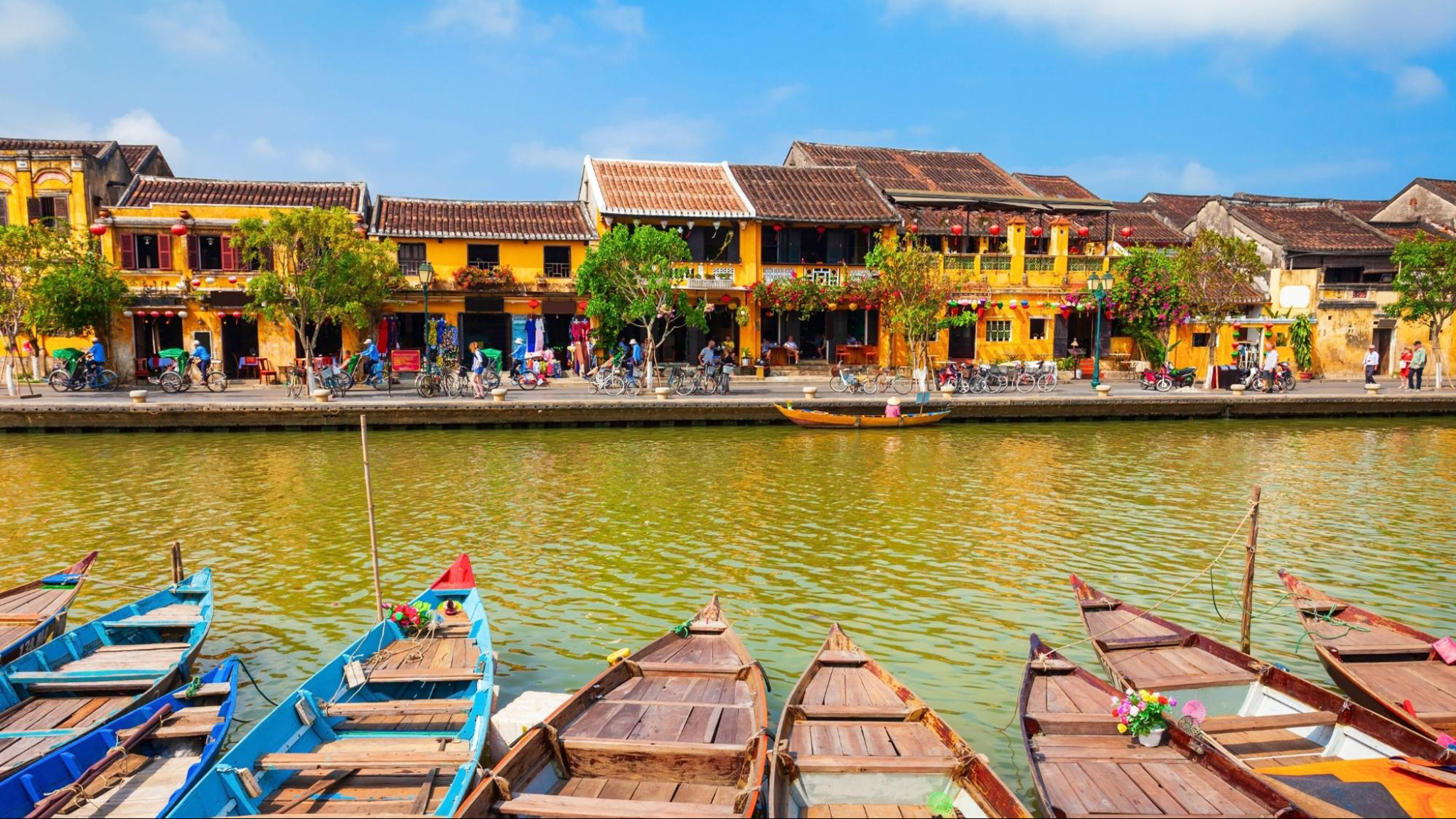 Hoi An enchants with its ancient charm and vibrant culture