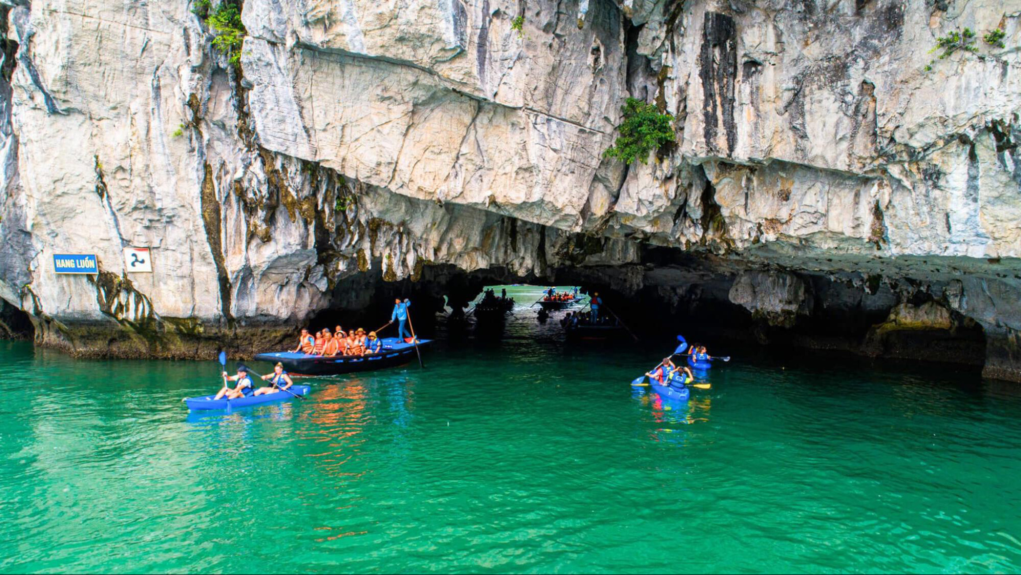 Kayak through hidden caves and stunning landscapes