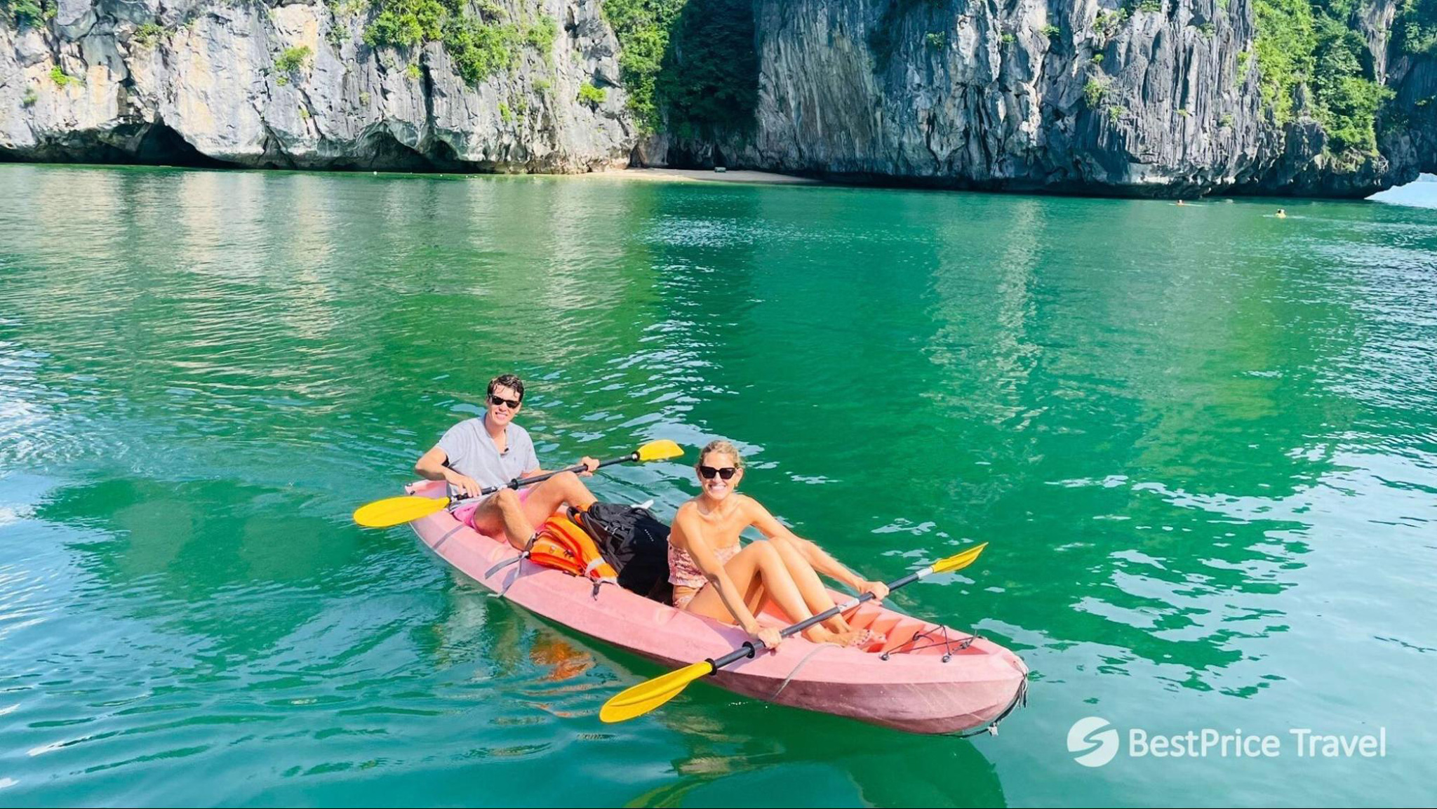 Explore the beauty of emerald waters by kayaking