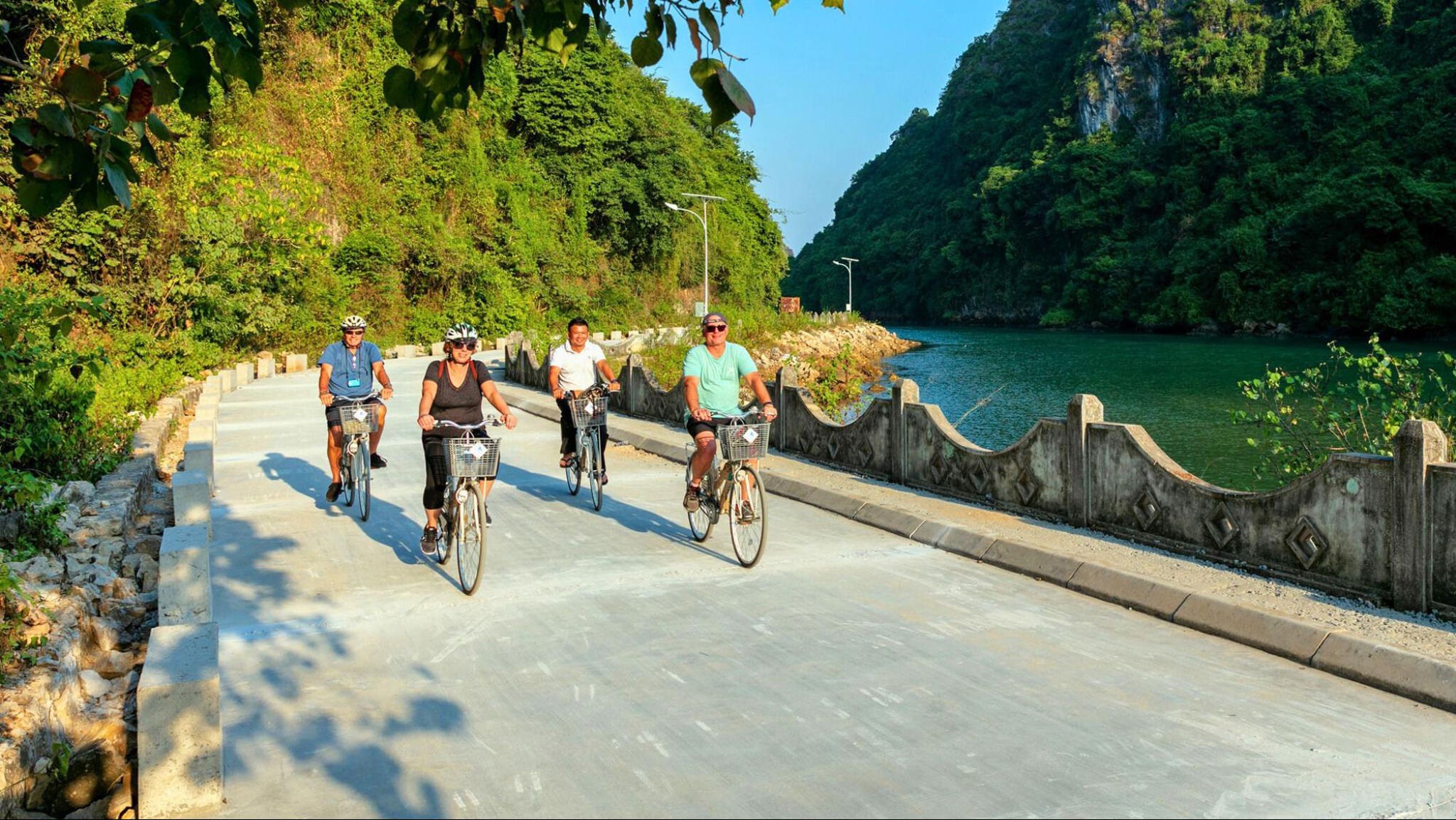 Explore the serene beauty of Viet Hai Village by bike