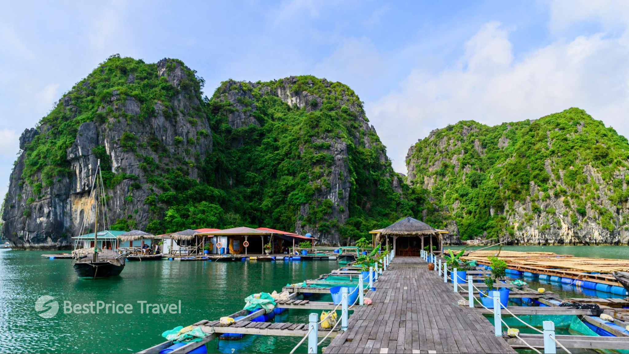 Floating villages are ideal for kayaking due to their stunning sceneries and vibrant lifestyles