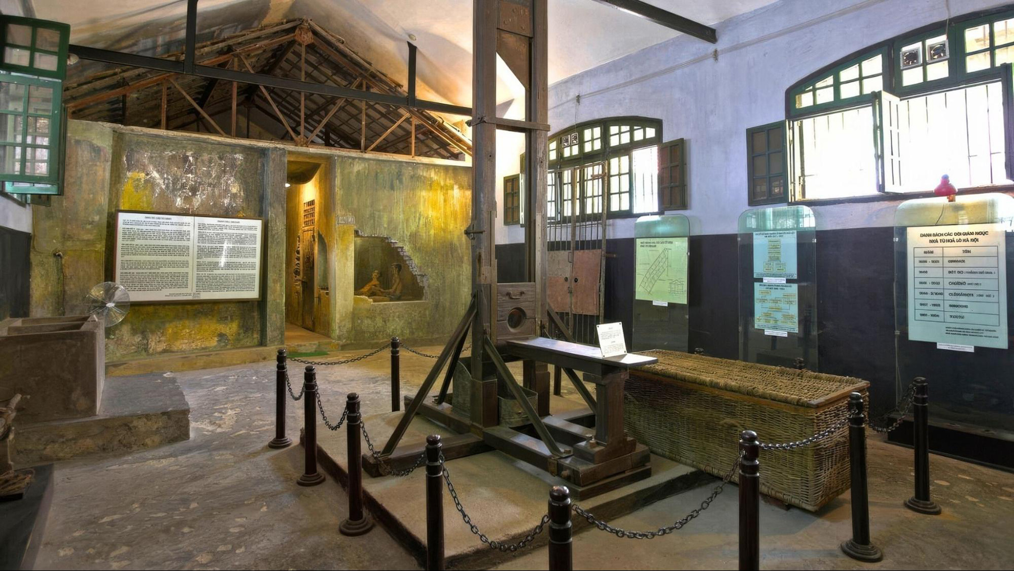 Hoa Lo Prison is a testament to the brutal war and Vietnamese resilience